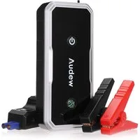 AUDEW 3000A Starthilfe Powerbank Starthilfegerät 14400 mAh, 12V Auto Starthilfe mit Großem LCD-Display, 3 Modi LED-Beleuchtung