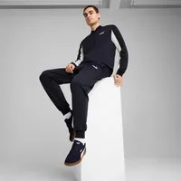 PUMA Trainingsanzug POLY BASEBALL SUIT (2-tlg), zweiteiliges Set, mit elastischem Bund, mit verstellbarem Kordelzug