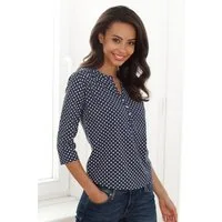 LASCANA Blusenshirt mit Knopfleiste Sommerblusenshirt aus pflegeleichter, luftiger Viskose-Qualität
