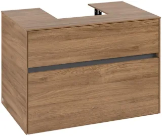 Villeroy & Boch Waschtischunterschrank Collaro C09300 800x548x500mm Kansas Oak C09300RH