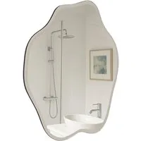 homsy by Ana Johnson Wandspiegel Missimi, Wanddekoration, in 3 verschiedenen Größen (1-St), wellenförmig, wolkenförmig, Eleganz mit transparentem Rahmen