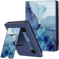 Fintie E-Reader-Hülle für Tolino Shine Color/5 (2024) & Kobo Clara Colour / BW (2024), Kickstand Hülle mit Kartenfach Handschlaufe und Auto Sleep/Wake