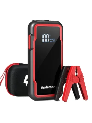 Andeman Car Jump Starter 3000A Peak 20000mAh Automotive Battery Charger Power Bank Power Quick Charge Type-C Ports