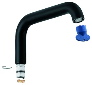 GROHE Rohrauslauf 13375 für Essence Waschtischarmatur XL-size phantom black, 13375KF0 13375KF0