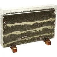 EDUPLAY Spielzeug-Gartenset Wurzelhaus / Wurmhaus 30 x 19 x 4 cm