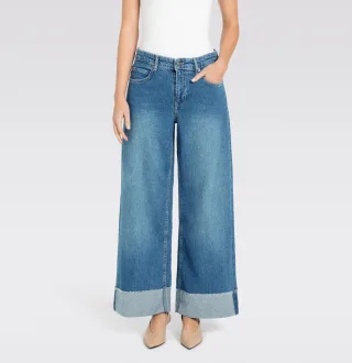 MAC - MAC JEANS - NEVADA, Rigid Cool blau - Gr. - 34