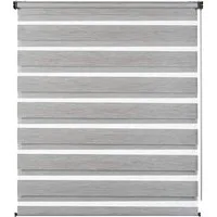 GARDINIA Dachfensterplissee Gardinia, Doppelrol deluxe80x180grau mel, 80 x 180 cm