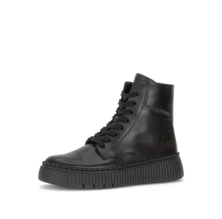 pius gabor - Schn�rstiefeletten Glattleder schwarz schwarz - Gr. - 5 UK