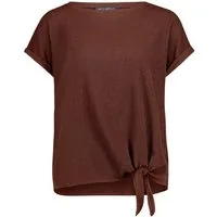 Betty Barclay Kurzarmshirt Damen mit Schleifenknoten (1-tlg)