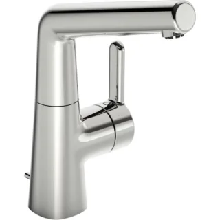 Hansa Hansadesigno Waschtischarmatur 51211183 ND, mit Ablaufgarnitur, Ausladung 151 mm, chrom