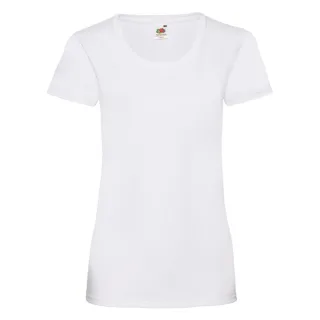 Fruit of the Loom - "Valueweight 160" T-Shirt für Damen (Weiß)