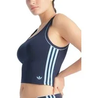 adidas Originals Crop-Top Comfort Flex Cotton atmungsaktiv, sportlich, Baumwollmix, Rundhals-Ausschnitt