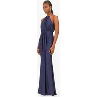 Kraimod Abendkleid mit Drapierung und Rückenausschnitt