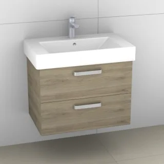 Artiqua 412 Waschtischunterschrank für Strada K0787 Sanremo Eiche quer NB, 412-WU2L-I17-7144-428 412-WU2L-I17-7144-428
