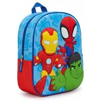 The AVENGERS Kinderrucksack 3D Schultasche für Kleinkinder leichter Rucksack