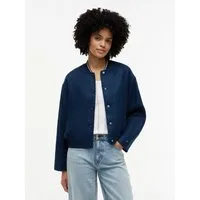 Tommy Hilfiger Bomberjacke RWB LINEN BOMBER Leinen