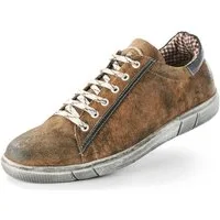 Maddox Herren Trachten Leder Schuhe "Siegfried", Wood Braun Sneaker