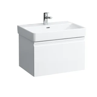 LAUFEN Waschtischunterschrank Pro S 450x616x397 1 Schubl 1Innen, weiss glzd, H4834220964751 H4834220964751