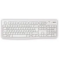 Logitech LOGITECH USB-Tastatur K120, QWERTZ, weiß Tastatur