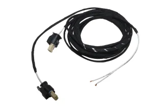 Original Kufatec Adapter Kabel Kabelbaum Nachrüstung Einstiegsleuchten vorne für VW T6 SH ab 2020-