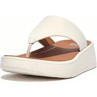 Fitflop F-Mode Leather Flatform Toe-Post Sandals Sandale