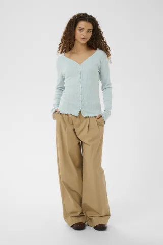 Jersey-Cardigan GruSZ Jersey-Cardigan Fitted