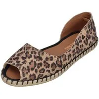 VERBENAS CRUZ LEO Espadrille leo Camel