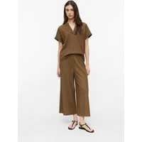 s.Oliver Culotte Hose Culotte aus Crêpejersey