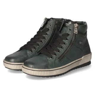 Remonte Schnürboots  Grün - Gr. 36 -  Textil