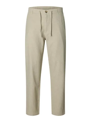 SELECTED MEN - SLM172-SLIMTAPE BRODY LINEN BLD PNT NOOS - Gr. - S