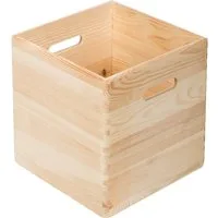 Astigarraga Kit Line Holzkiste Vollholz-Kiste - Dinamic, passend für KALLAX und EKET, Holzkiste (1 St)
