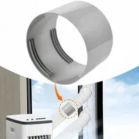 FOUORTUNATE-BEE Abluft-Set 150 mm Klimaschlauch Adapter für mobile Klimaanlagen Fenster, Abluftschlauch Verbinder für tragbare Klimageräte