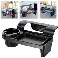 SURFOU Becherhalter Getränkehalter Auto Organizer Multifunktionale Aufbewahrungsbox, (Becherhalter Kaffeehalter Flaschenhalter Pommes Burger Cola Halter), Für Auto PKW LKW