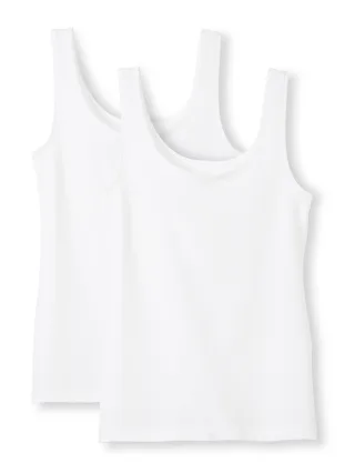 CALIDA - DAMEN Top ohne Arm weiss - Gr. - M
