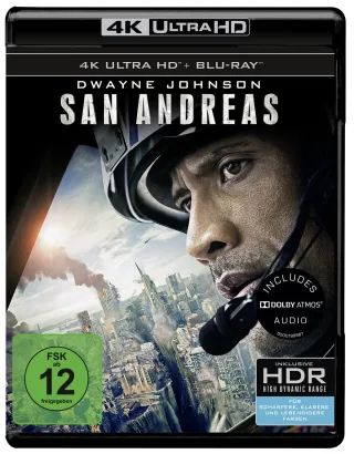 San Andreas (4K Ultra-HD + 2D-Blu-ray) (2-Disc Version) [Blu-ray]