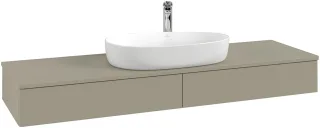 Villeroy & Boch Waschtischunterschrank Antao L14_5 1600x190x500mm mit Beleuchtung mit Struktur FK/AP L14150HJ