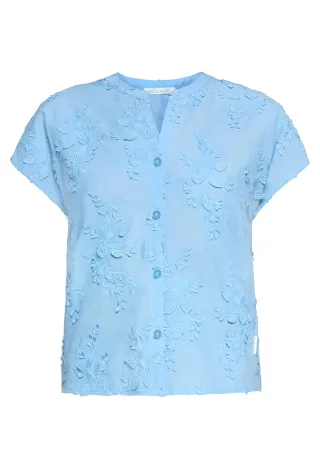 Betty & Co - Hemdbluse Hellblau - Gr. - 36