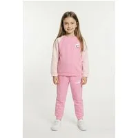 PUMA Trainingsanzug MINICATS SUPER CREW SET INF, für Kinder, ohne Kapuze, Regular Fit