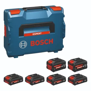 Bosch Akkupack 4x EXBA18V-40 + 2x EXBA18V-80 - 1600A0373G