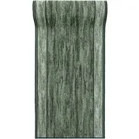 Mazovia Läufer Läufer Teppichläufer - Flurläufer für Vorzimmer Küche - Grün, 100 x 100 cm, Kurzflor, Rutschfest, Meterware