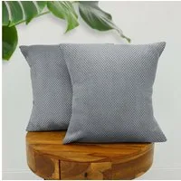 Amilian Kissenbezug Sofakissenbezüge 2er Set - Kissenbezüge für Sofa Couch Bett, (2 Stück), 40x40 cm, Hotelverschluss, weich und pflegeleicht