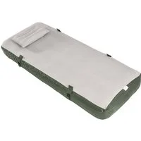 SoBuy Feldbett OGS32-II, Vorzelt Wasserdichtes Campingbett Campingliege Familienzelt Feldbett mit Zelt für 1-2 Personen, Campingmatratze für 1-2 Personen