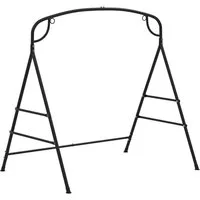 COSTWAY Schaukelgestell, Schaukelgerüst aus Metall, bis 300 kg