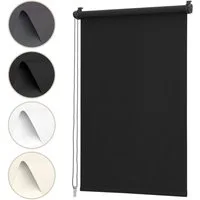 Rollo Seitenzugrollo Verdunkelungsrollo ohne Bohren verdunkelnd Rollo, Sekey, verspannt, Klemmfix, Seitenzugrollo,Sonnenschutz&Sichtschutz, Stoffbreite=Bestellbreite-4cm