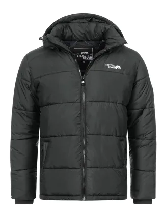 Arctic Seven Herren Winter Steppjacke AS-333 – warm, sportlich, wasserabweisend
