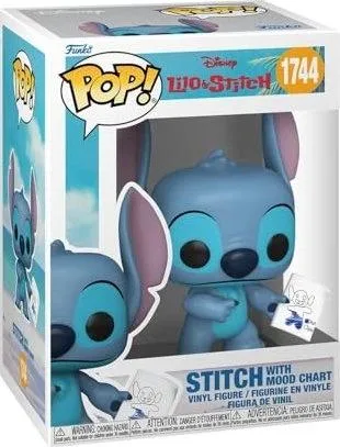 Disney Lilo und Stitch Staffel 4 Stitch mit Stimmungsdiagramm, Spielfigur