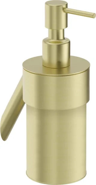 Neuesbad Serie 600 Wandmontage Seifenspender, Gold Gebürstet NB1DEADIR4211