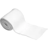 maDDma Stoff Fertigbündchen uni 110x6,5cm Cuff Ärmelbündchen elast. Strickbündchen, weiß