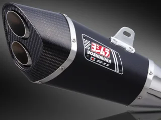 Sport Auspuff Yoshimura R11 Carbon Style Dual Exit Black Suzuki GSX-R 600 / 750 Bj. 2011-2016 +ABE