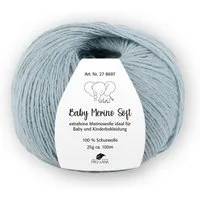 Pro Lana Baby Merino soft Häkelwolle, 100 m (Baby Merino Soft Wolle, zartes Gefühl auf der Babyhaut), 25 g